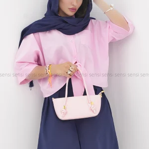 شومیز باکسی جلو گره