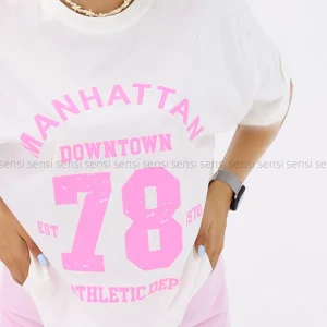 تیشرت باکسی 78چاپی